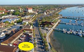 Historic Waterfront Marion Motor Lodge In Downtown St Augustine